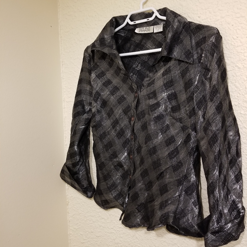 Vintage Selene Sport Button-Up